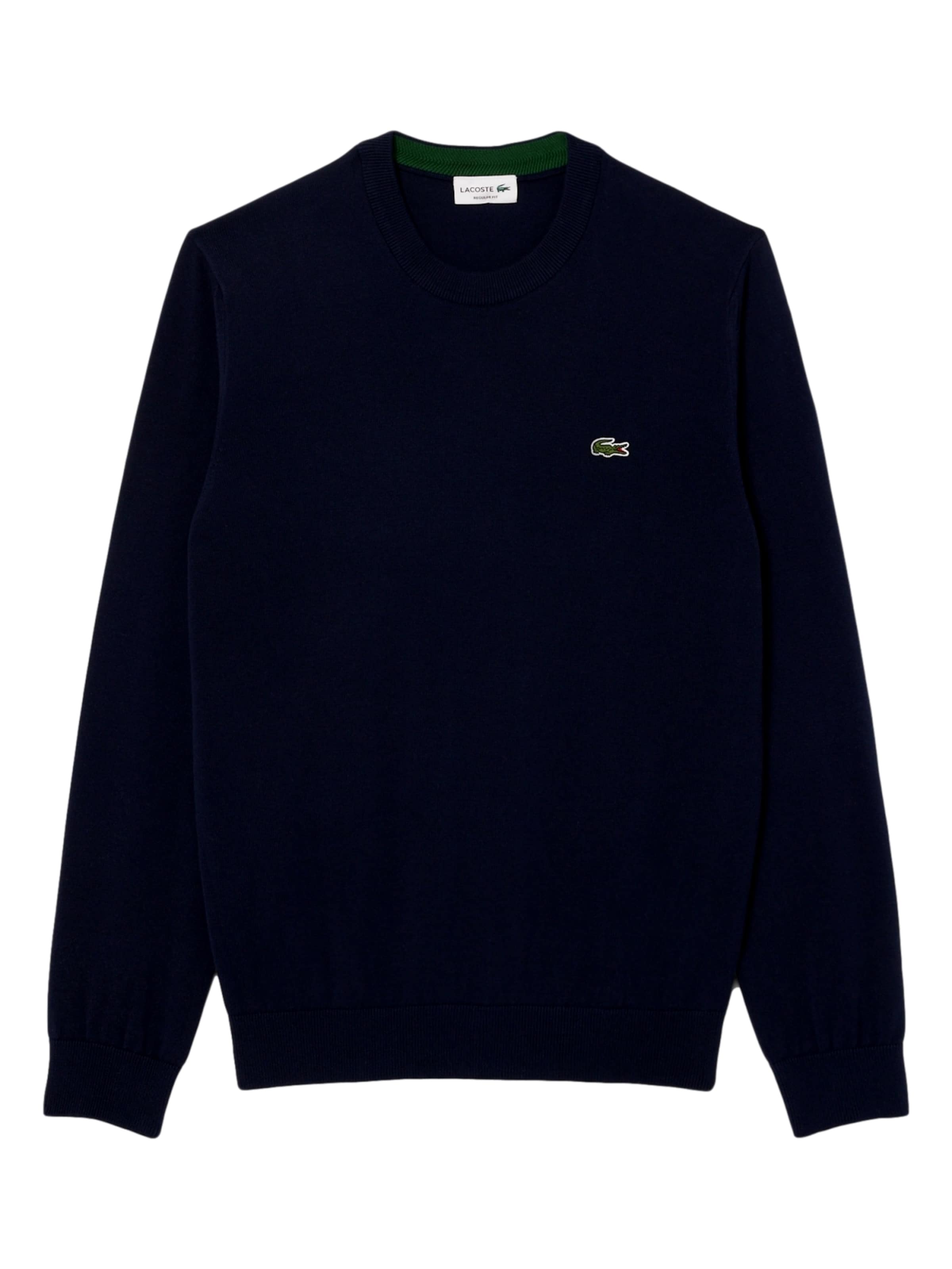 LACOSTE Sweatshirt in Black: front
