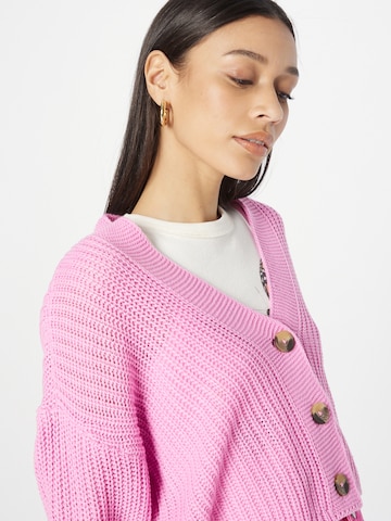 ONLY Strickjacke 'Carol' in Pink