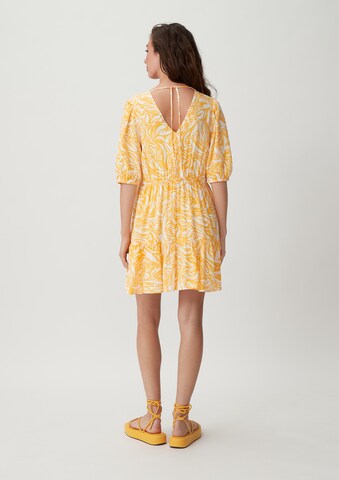 comma casual identity Summer Dress in Yellow: back