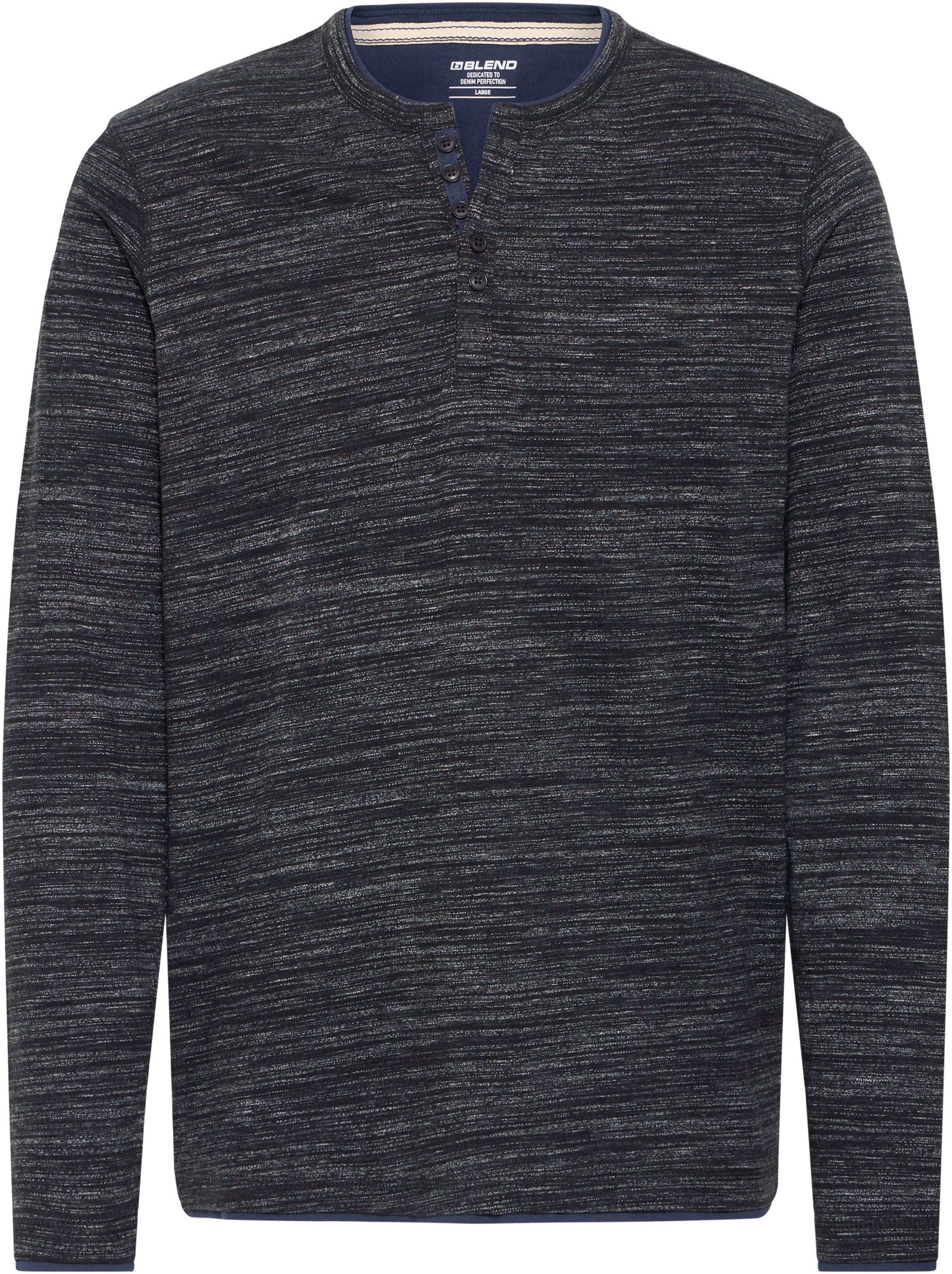 T-Shirt 'Jeff' BLEND en gris : devant