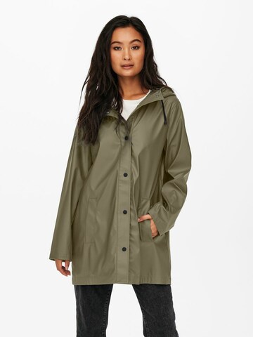 Veste mi-saison Only Tall en vert : devant