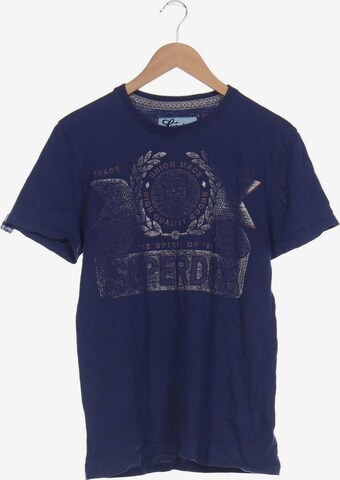 Superdry T-Shirt L in Blau: predná strana