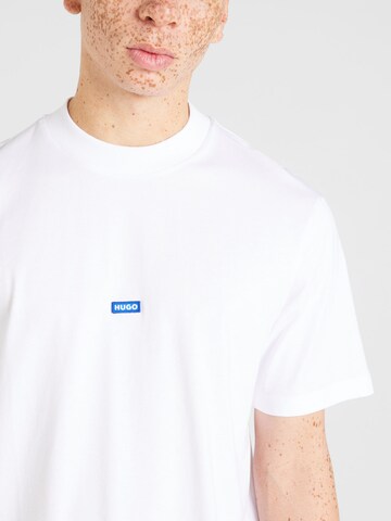 T-Shirt 'Nieros' HUGO en blanc