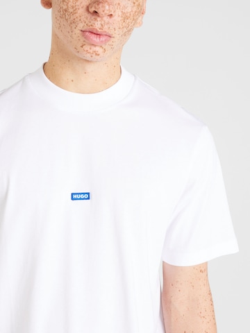 Maglietta 'Nieros' di HUGO Blue in bianco
