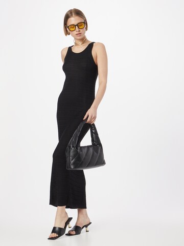 VILAPletena haljina 'Margot' - crna boja