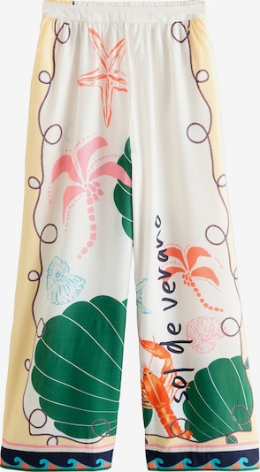 Kelnės iš Next, spalva – pastelinė geltona / tamsiai žalia / šviesiai rožinė / balta, Prekių apžvalga