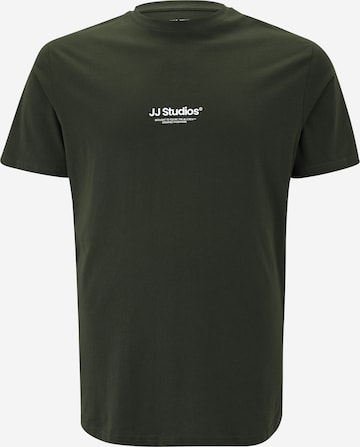JACK & JONES Футболка 'JJESOHO' в Зеленый: спереди