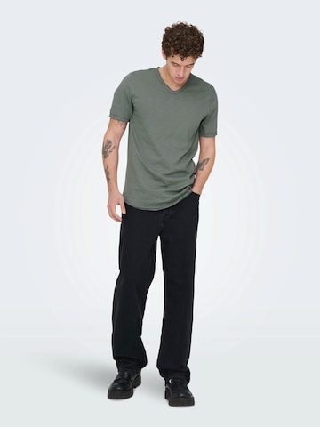 Only & Sons Shirt 'ONSBENNE' in Grey