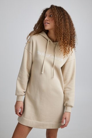 Robe The Jogg Concept en beige : devant