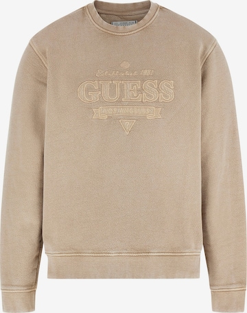 GUESS Collegepaita värissä harmaa: etupuoli