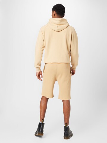 Champion Reverse Weave Regular Shorts in Beige