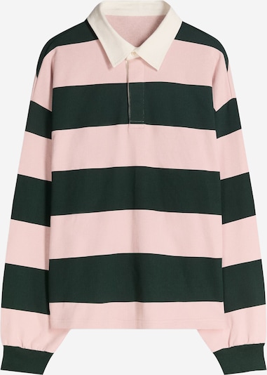 Bershka Majica u tamno zelena / roza, Pregled proizvoda