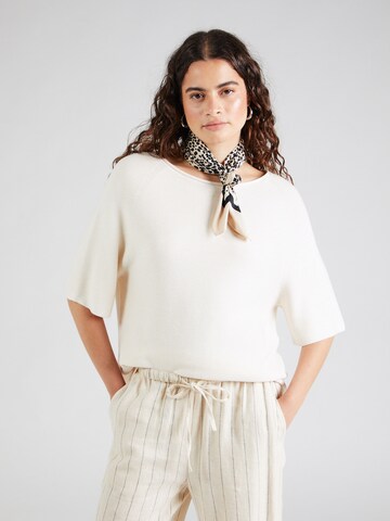s.Oliver Sweater in Beige: front