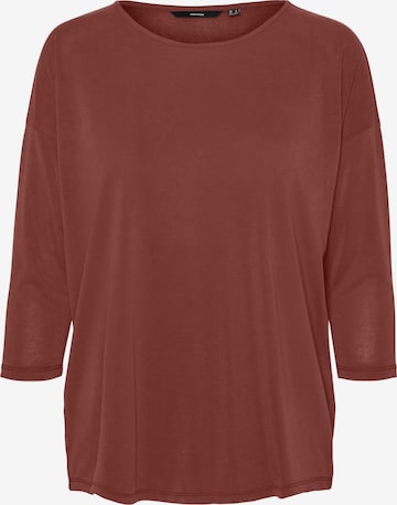 VERO MODA Shirt 'Filli' in Braun: predná strana