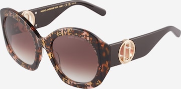 Marc Jacobs Okulary przeciwsłoneczne '496' w kolorze brązowy: przód
