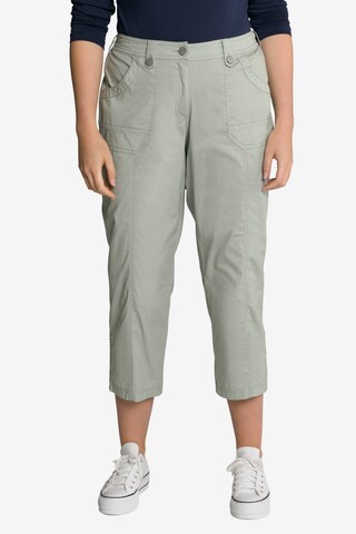 Regular Pantalon Ulla Popken en gris : devant