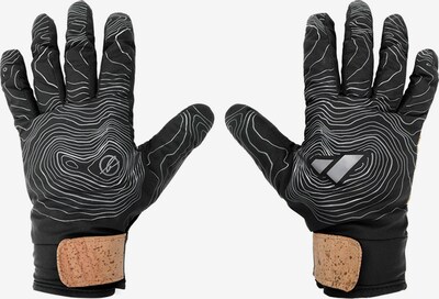bleed clothing Handschuhe 'Eco21 Active' in braun / schwarz / silber, Produktansicht