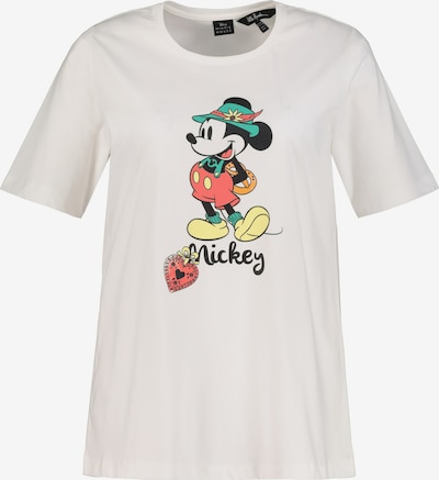 Ulla Popken Shirt in mischfarben / weiß, Produktansicht