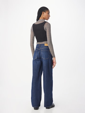 PULZ Jeans Wide Leg Jeans 'VEGA' i blå