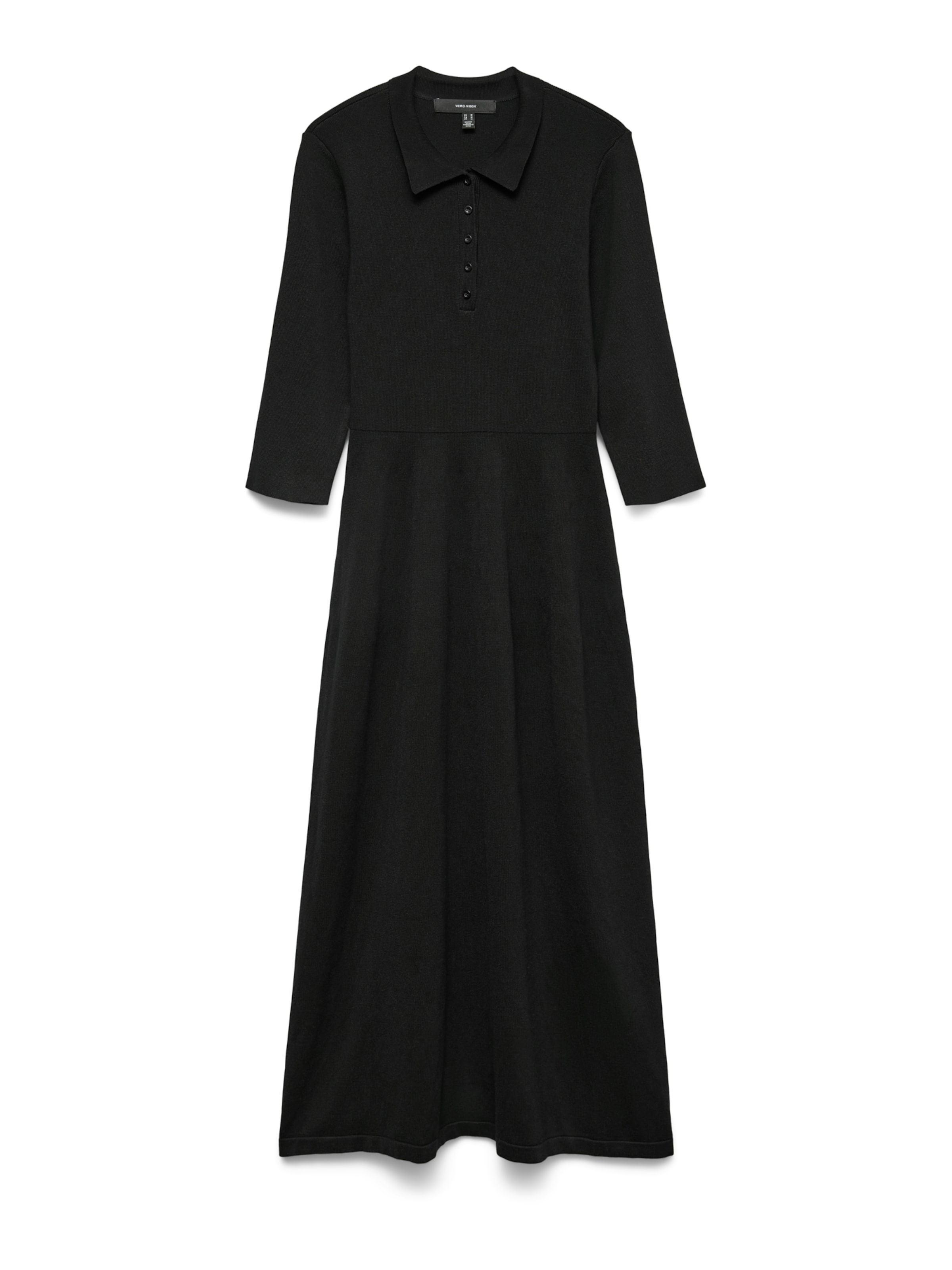 VERO MODA Knitted dress 'VMSilla' in Black: front