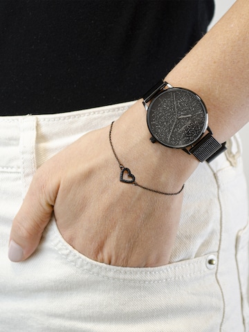 Tamaris Armband in Schwarz: Vorderseite