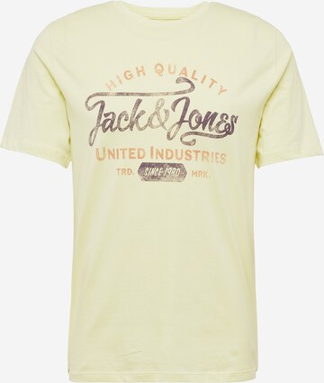 JACK & JONES T-Shirt 'LOUIE' in Grün: predná strana