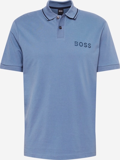 BOSS Orange Majica 'TOBIN' u mornarsko plava / sivkasto plava, Pregled proizvoda