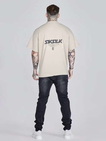 Maglietta di SikSilk in beige