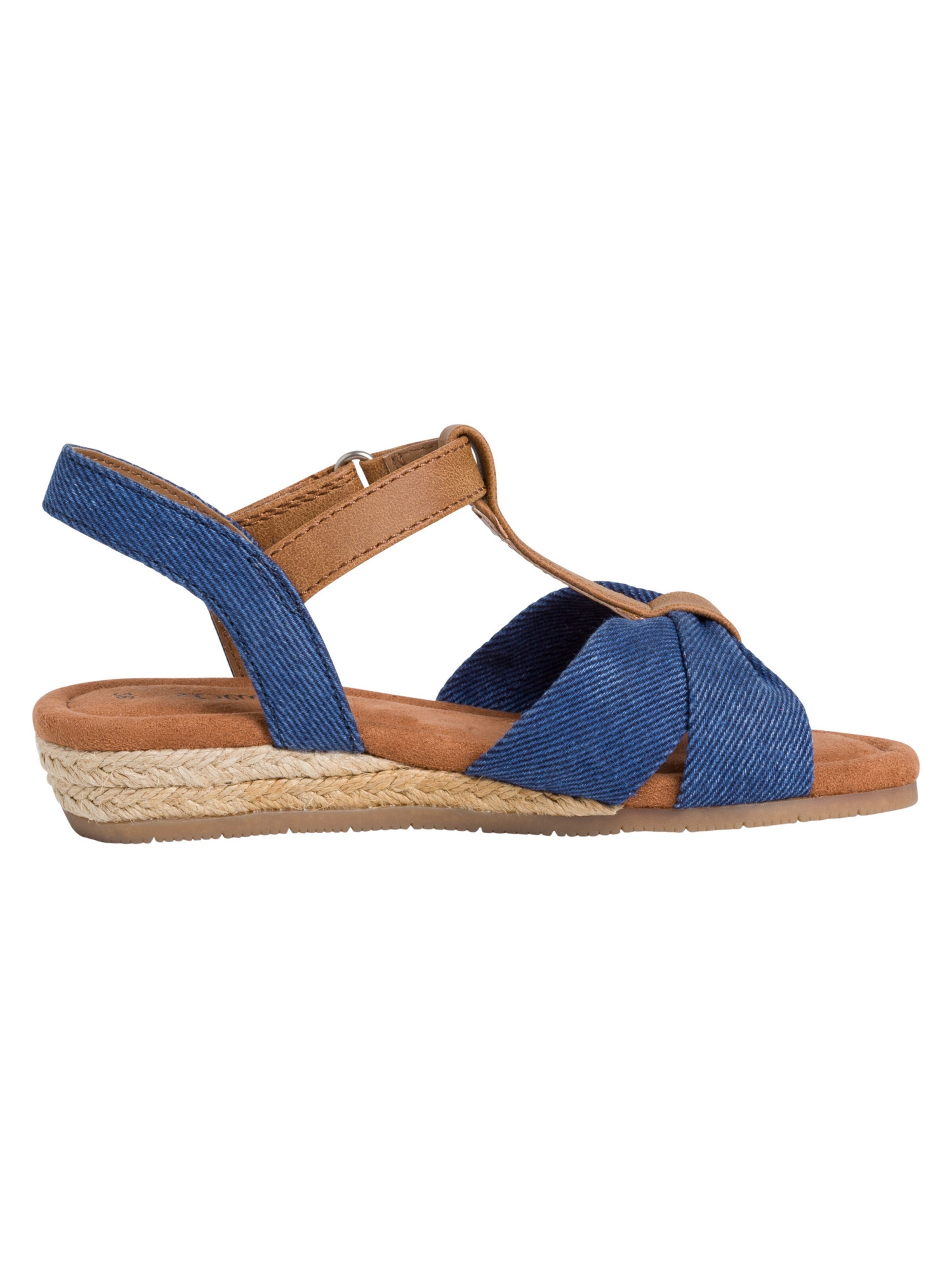 s.Oliver Sandalen in Blauw
