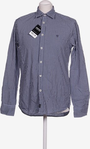 Marc O'Polo Button Up Shirt in S in Blue: front