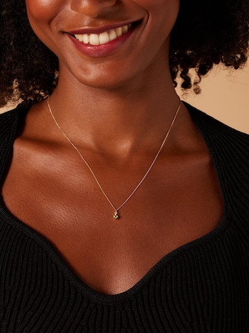 Lucardi Necklace 'Schick' in Gold: front