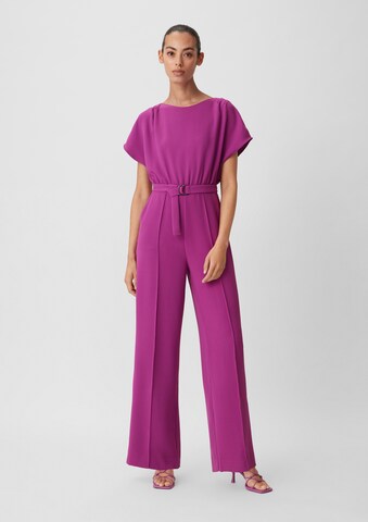 COMMA Jumpsuit in Roze: voorkant