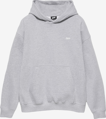 Pull&Bear Mikina 'STWD' - Sivá: predná strana