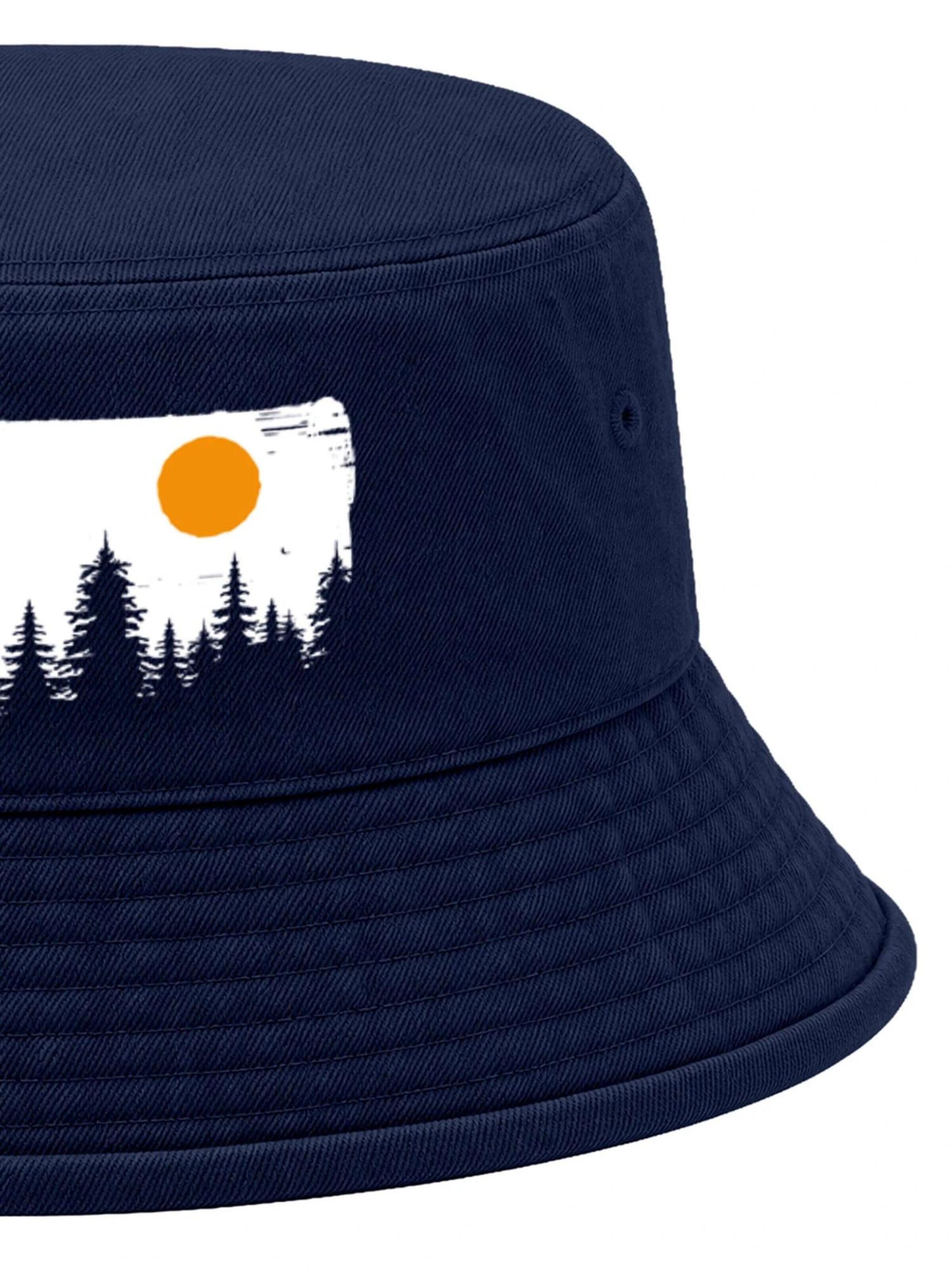 Neverless Hat 'Braumkette' in Blue