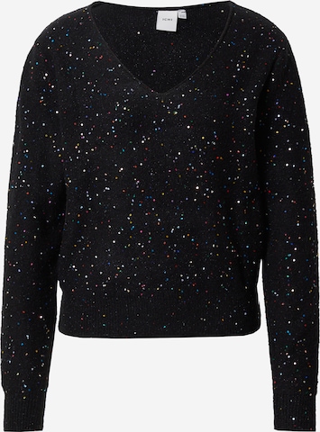 ICHI Sweater 'ANNLIE' in Black: front