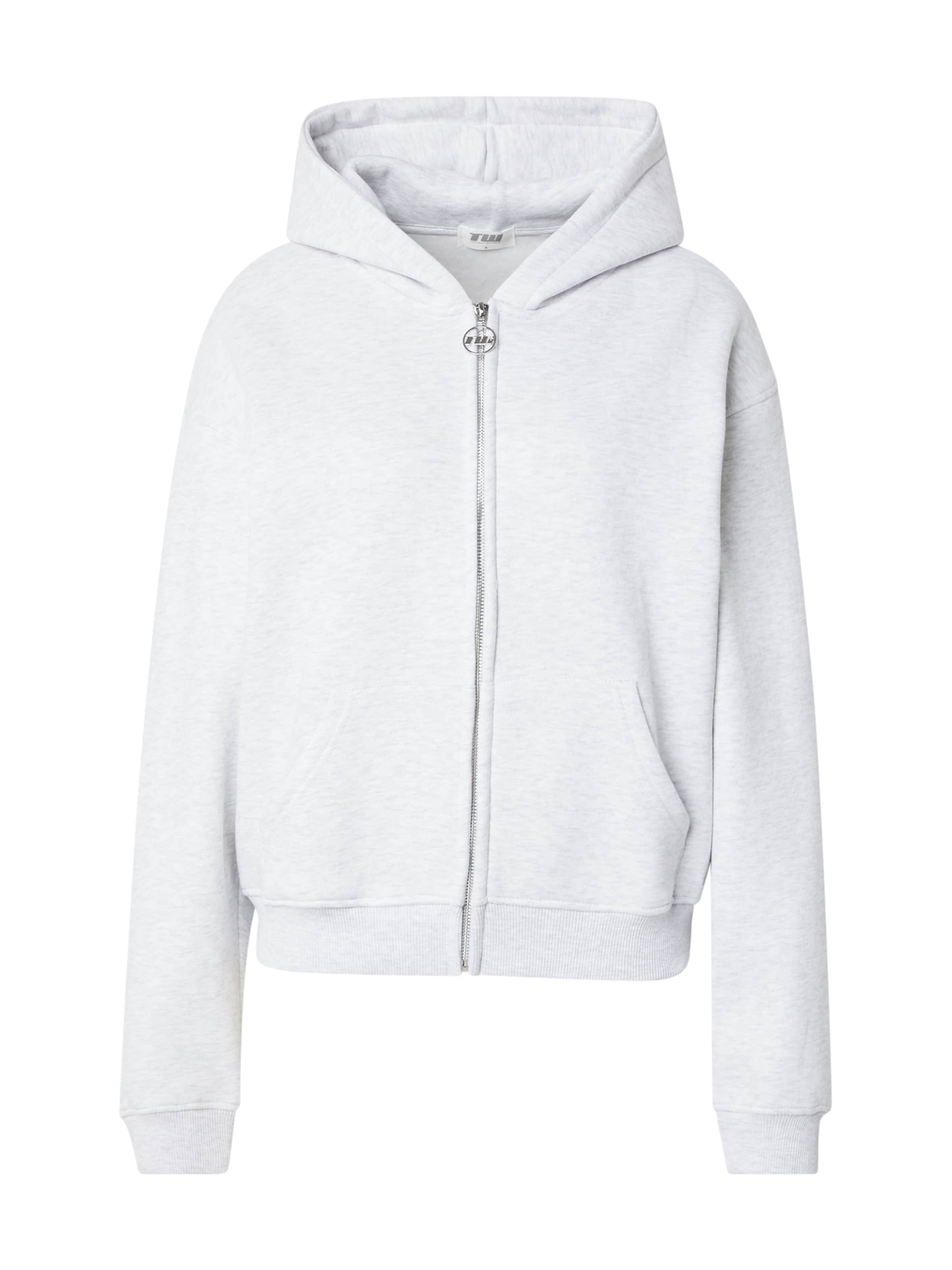 Tally Weijl Sweatjacke in Grau: Vorderseite