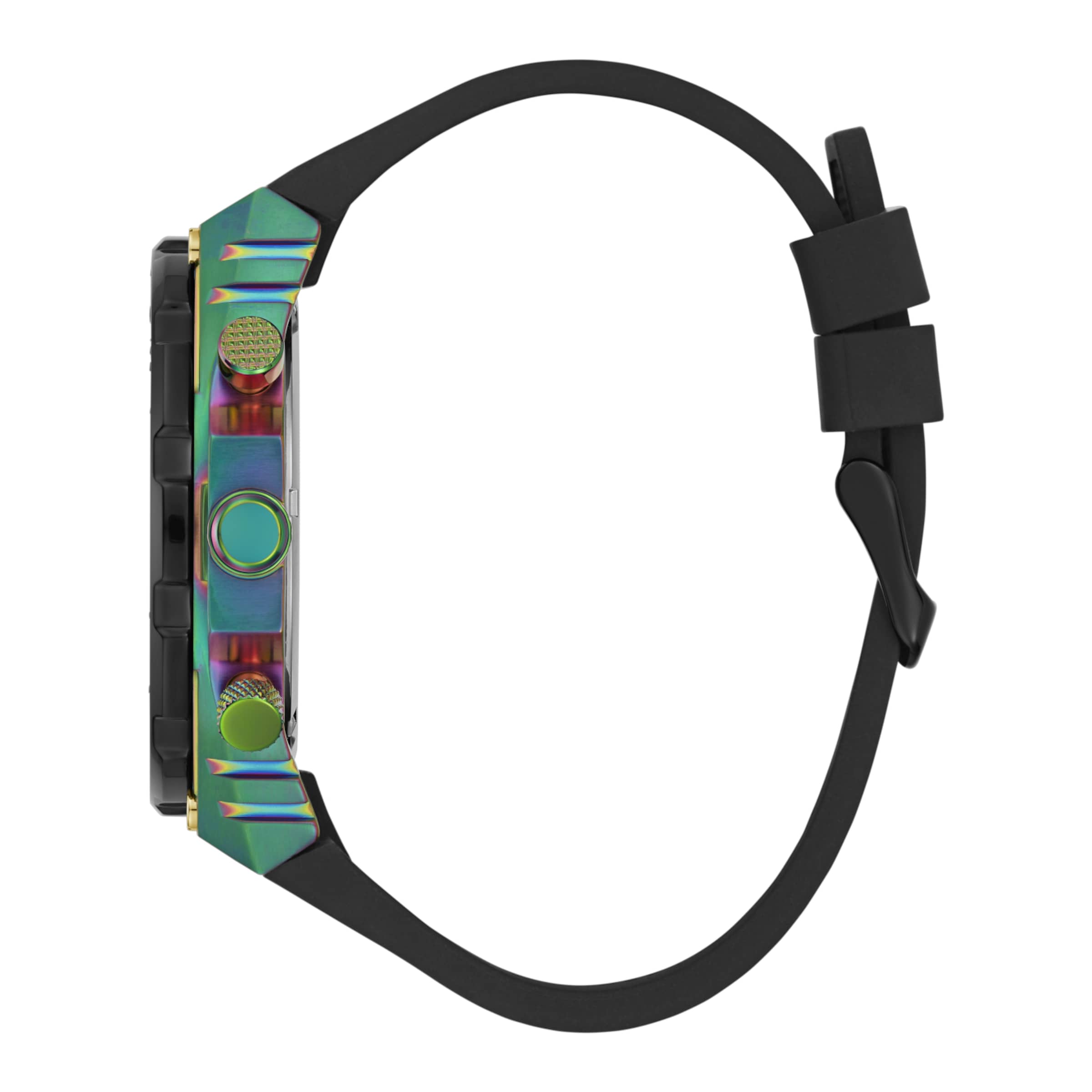 GUESS Uhr 'Athena' in Schwarz