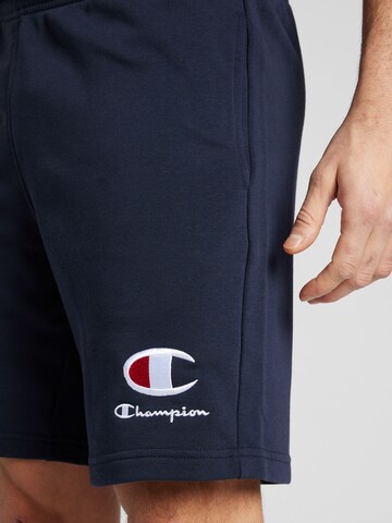 Champion Authentic Athletic Apparel Regular Housut 'Legacy' värissä sininen