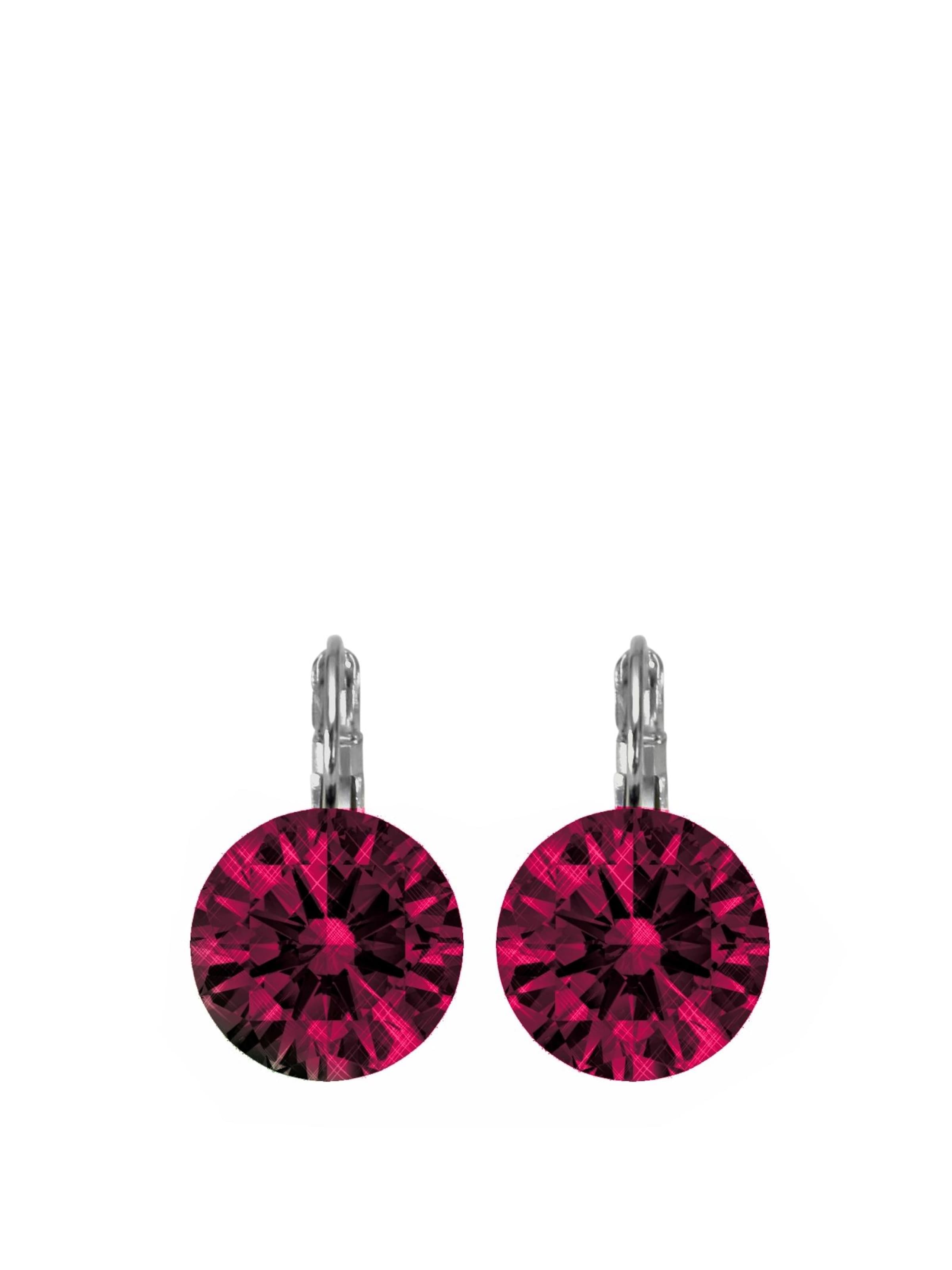 COLLEZIONE ALESSANDRO Earrings 'München' in Pink: front