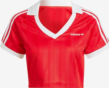 ADIDAS ORIGINALS Shirt in Red: front