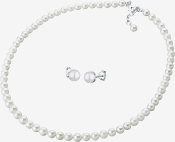 ELLI Jewelry Set in White: front