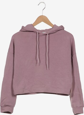 NA-KD Sweatshirt & Zip-Up Hoodie in XXS in Purple: front