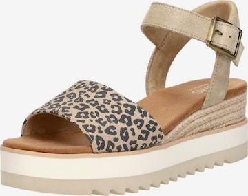 TOMS Sandals 'Diana' in Beige: front