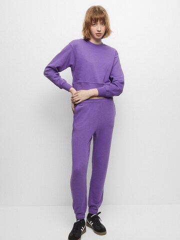 Survêtement Pull&Bear en violet : devant