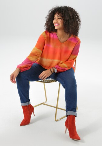 Aniston Bluse in Orange