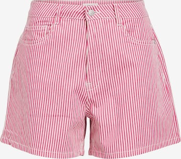 OBJECT Normální Kalhoty 'Sola' – pink: přední strana