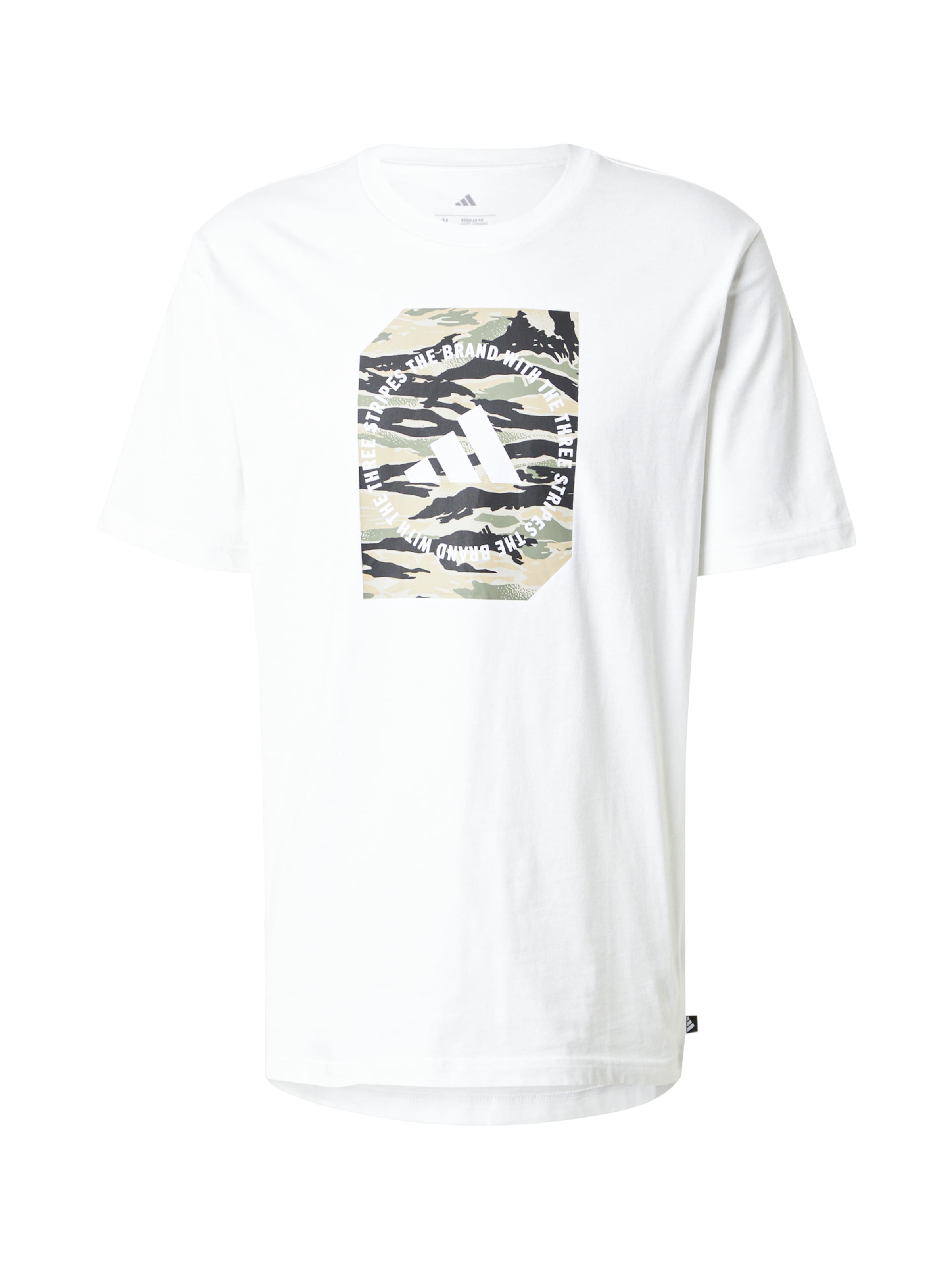 ADIDAS SPORTSWEAR Funkční tričko – bílá: přední strana