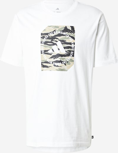 ADIDAS SPORTSWEAR Toiminnallinen paita värissä kitti / vaaleanvihreä / musta / valkoinen, Tuotenäkymä