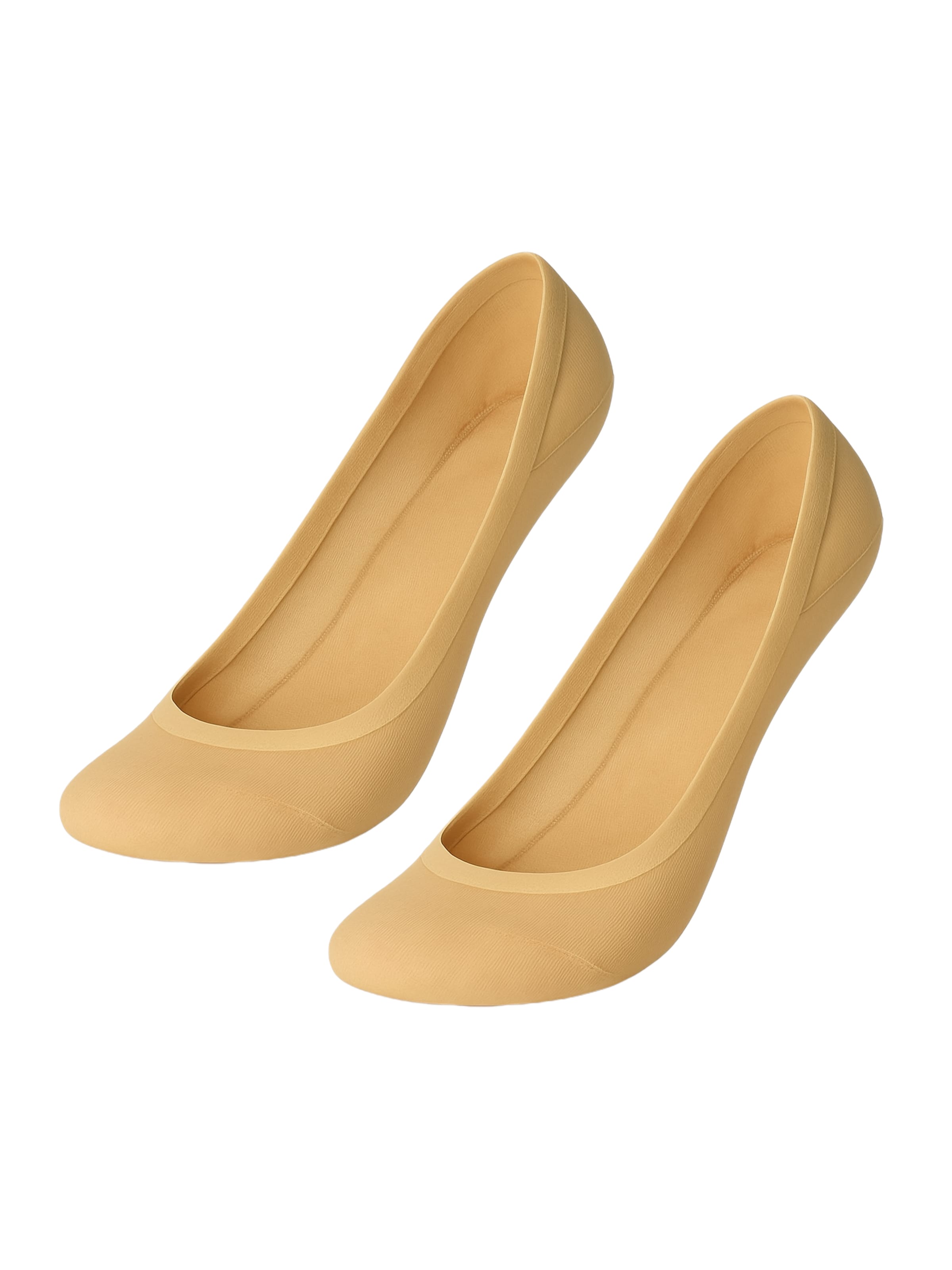 C&City Enkelsokken in Geel: voorkant