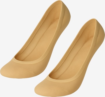 C&City Enkelsokken in Geel: voorkant